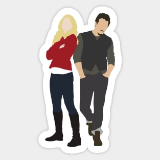 Swanfire - Once Upon a Time Sticker